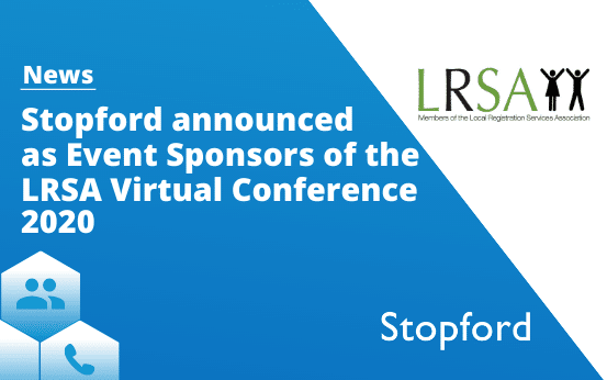 LRSA virtual conference 2020 event sponsors: Stopford