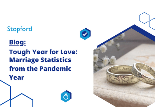 Featured Image for marriage statistics blog from year 2019